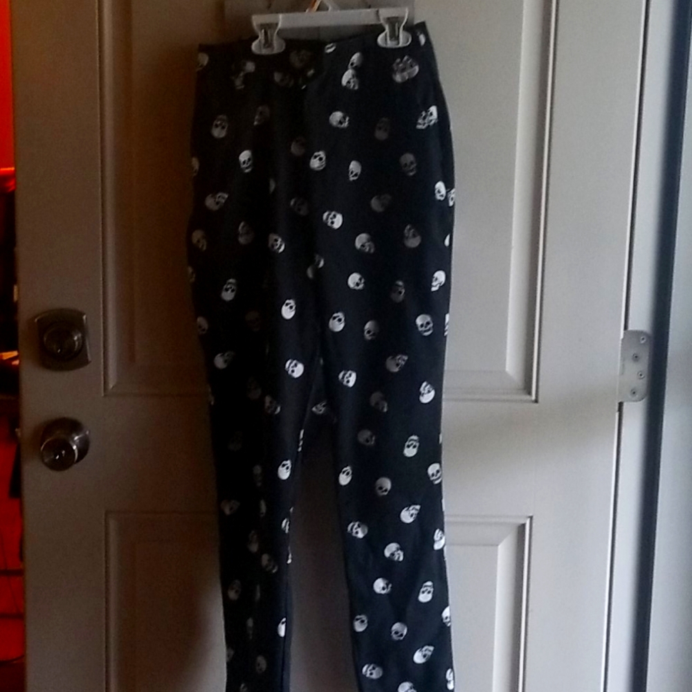 Hot topic Skull pants